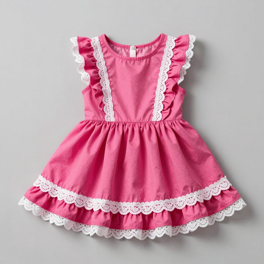 Vestido Playero de Olanes Michi