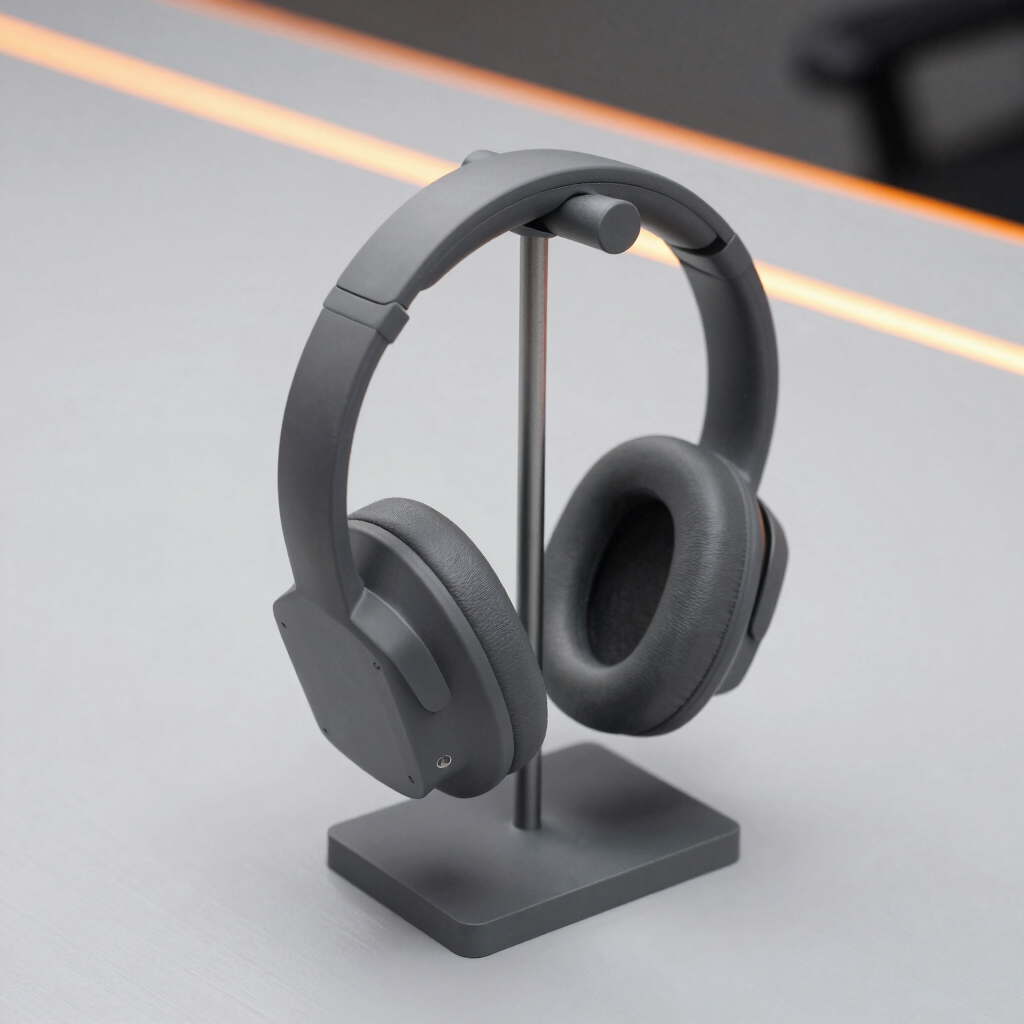 Soporte de Auriculares 'No me Toques los Cascos'
