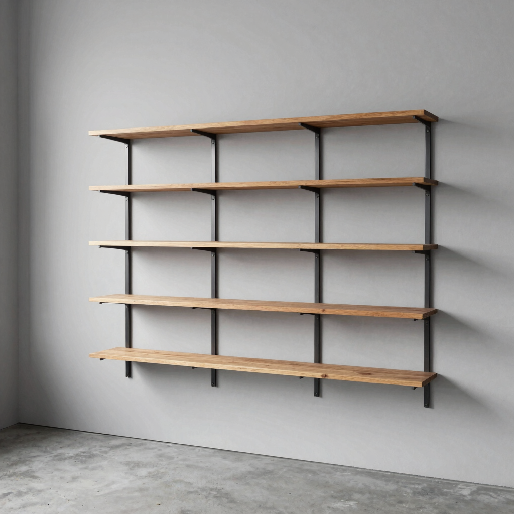 Gridline Wall Mounted Shelf Unit