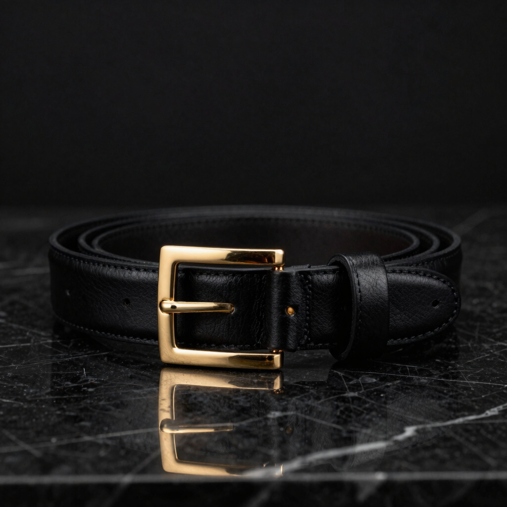 Classic Gilded Buckle Belt