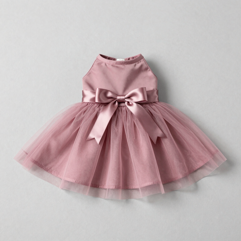 Vestido de Fiesta Rosa Malva