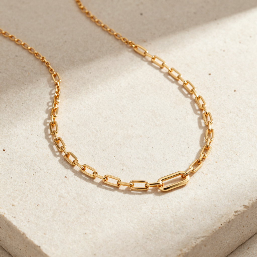 Collier Chaîne Maillons Amara