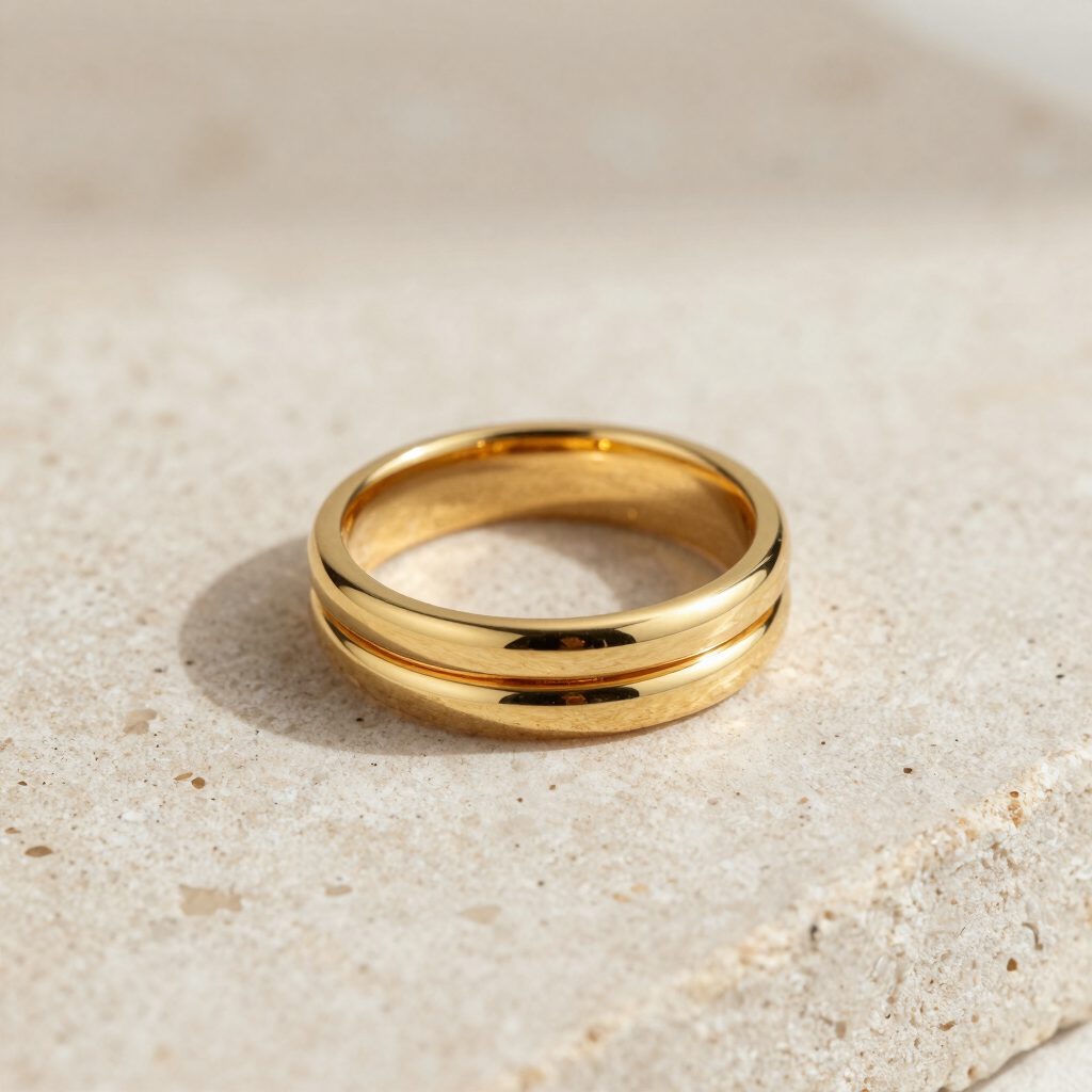 Bague Double Anneau Entrelacé Kenza