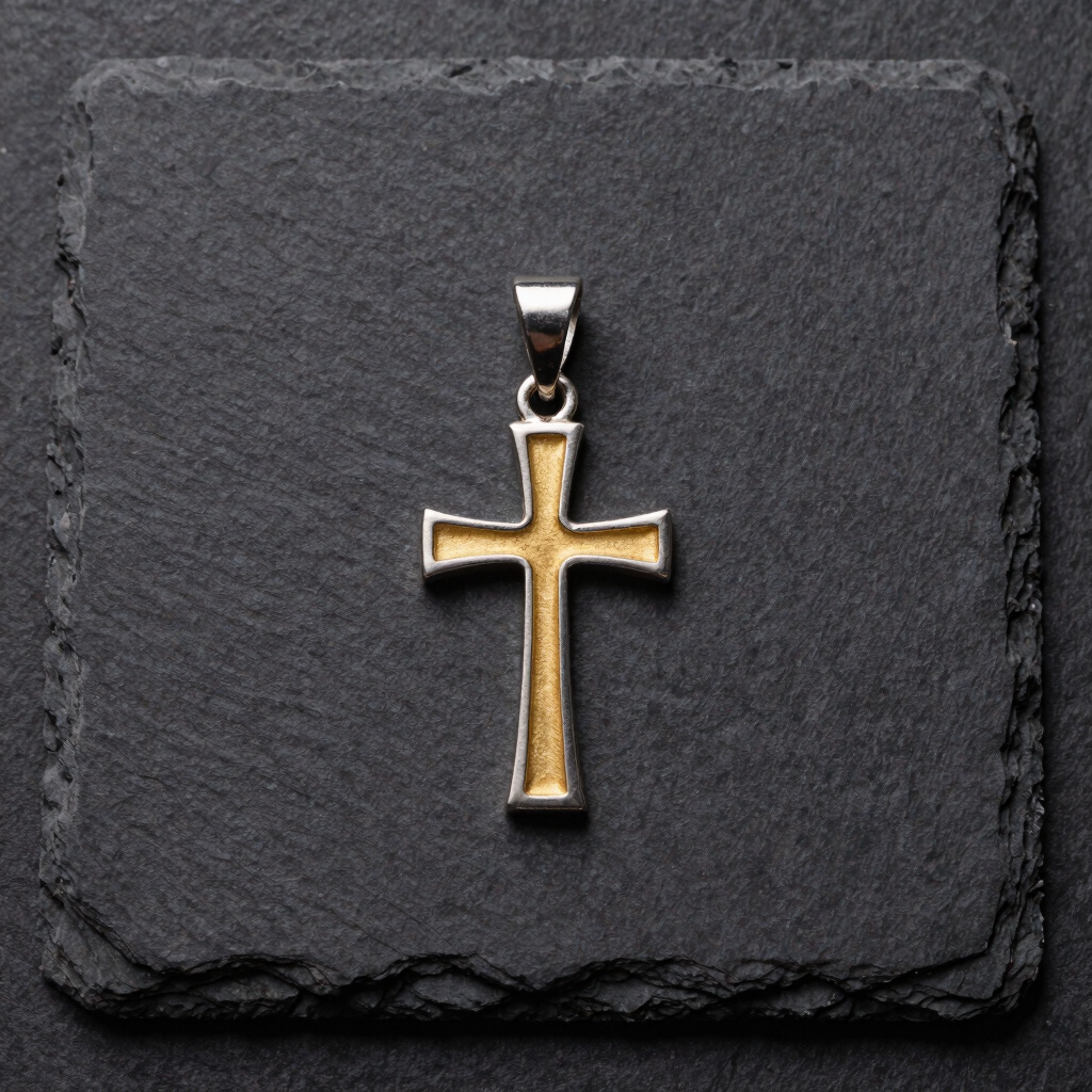 Cruiser Cross Sterling Silver Pendant