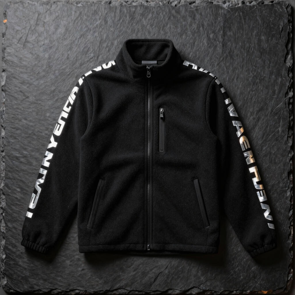 Grace & Chrome Fleece Zip Hoodie