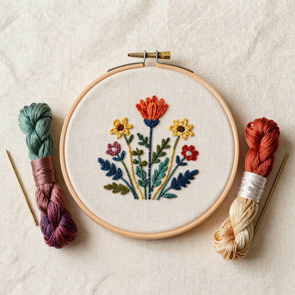Botanical Embroidery Starter Kit