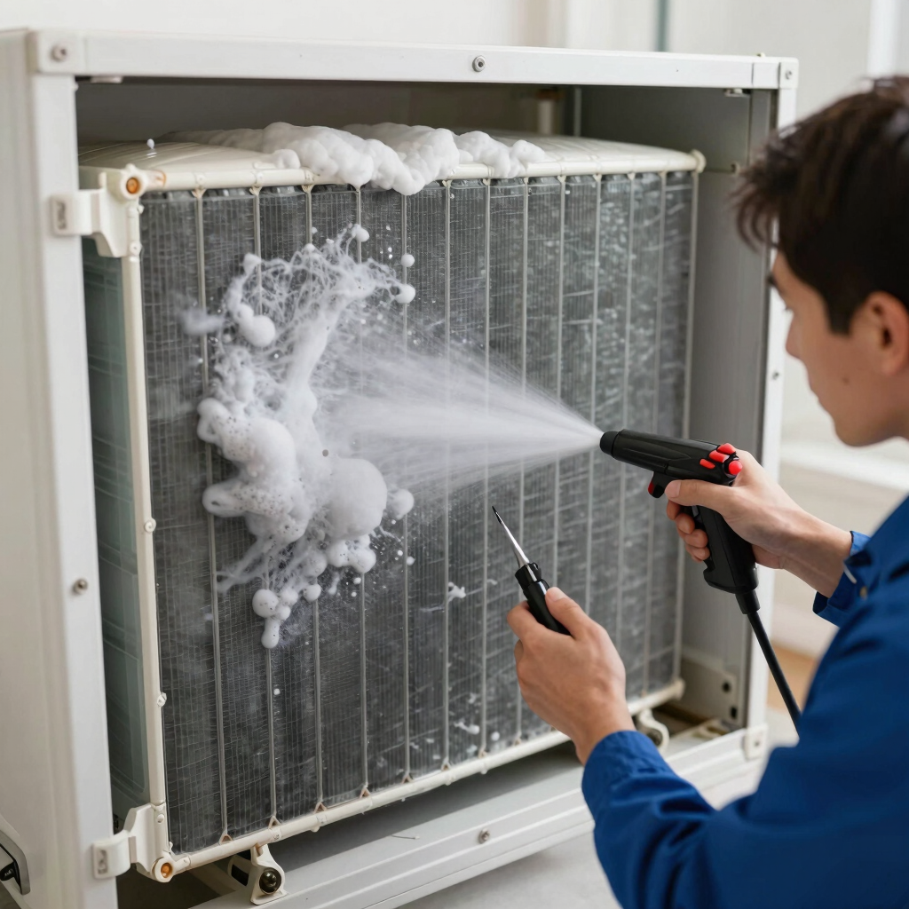 Evaporator Coil Deep Cleaning
