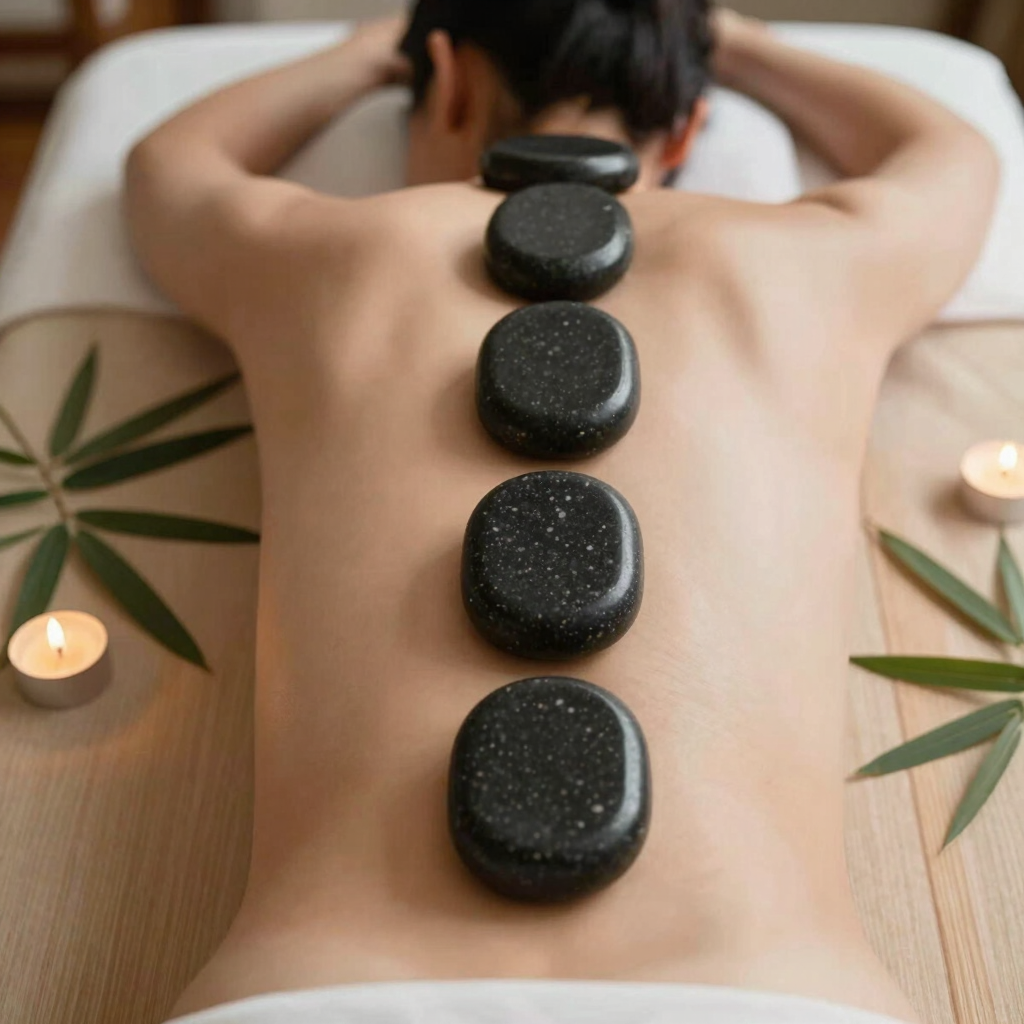 Trị Liệu Massage Đá Nóng Toàn Thân