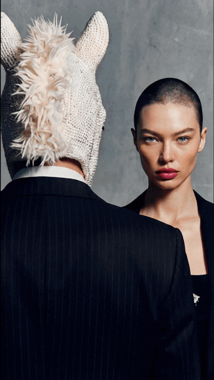 black and white bed linen