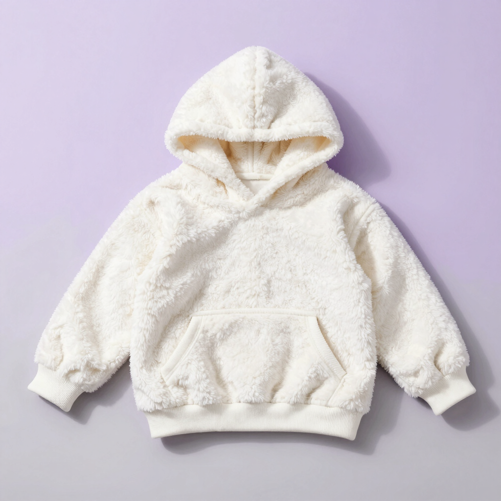 Sudadera de Felpa Algodón de Azúcar
