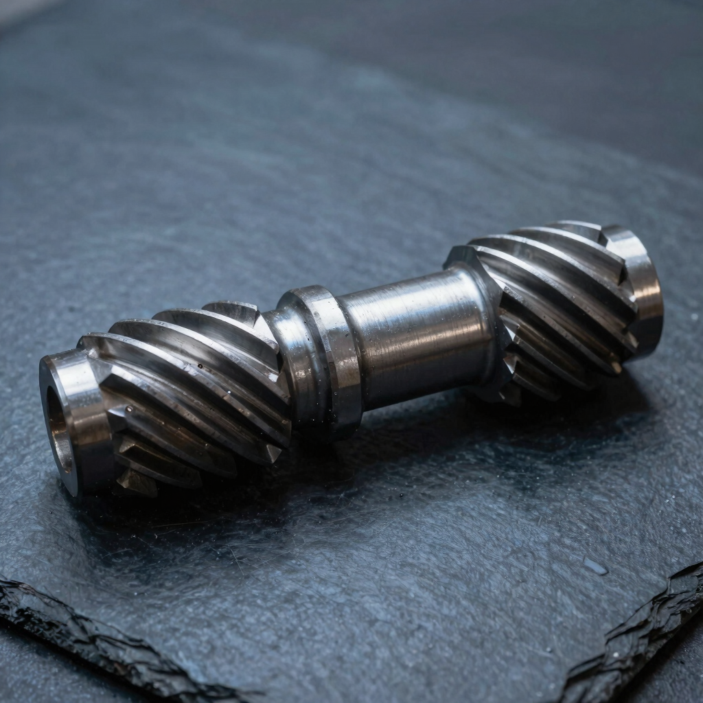 Splined Transmission Output Shaft