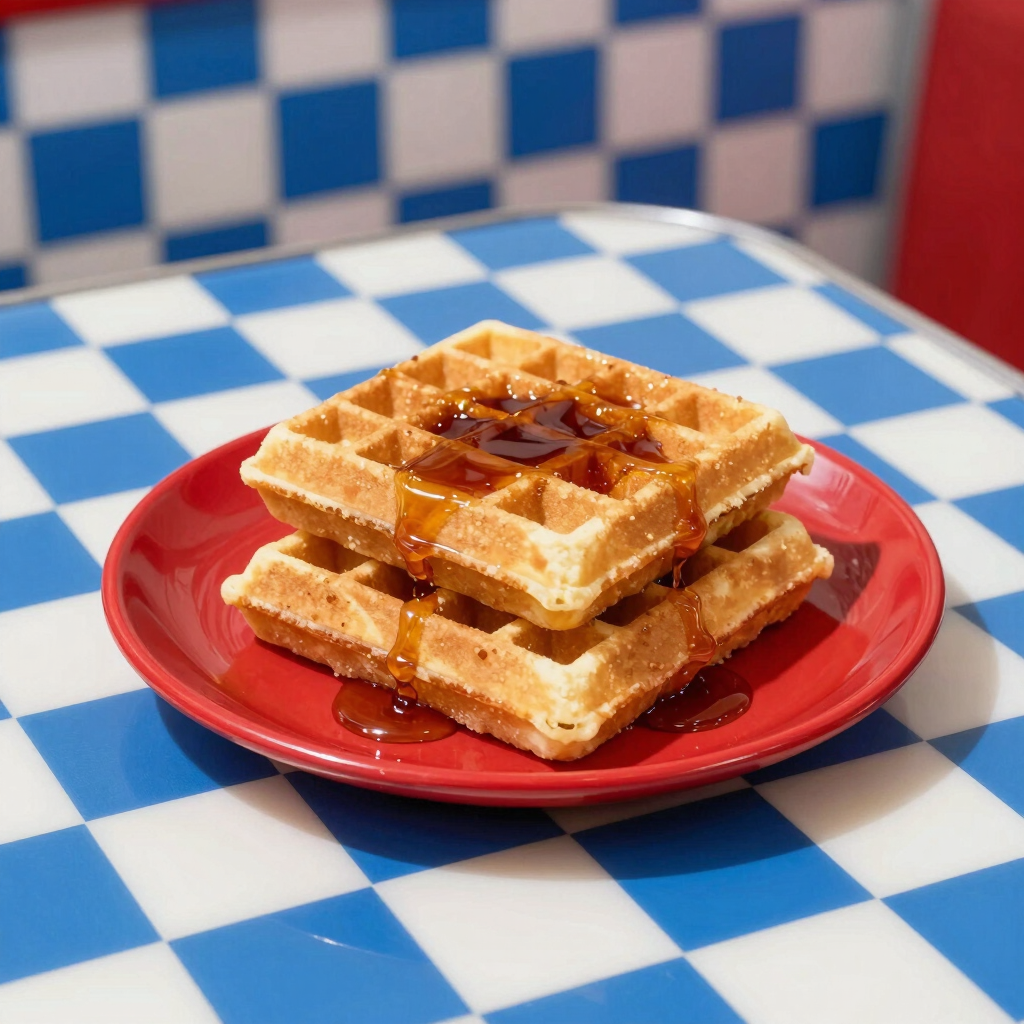 New York Style Maple Waffles