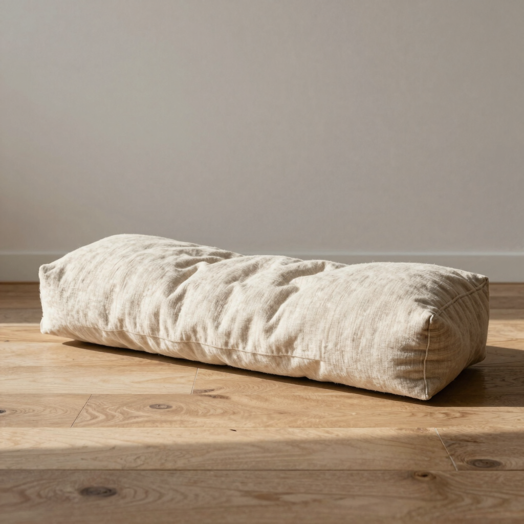Slub Cotton Lumbar Cushion