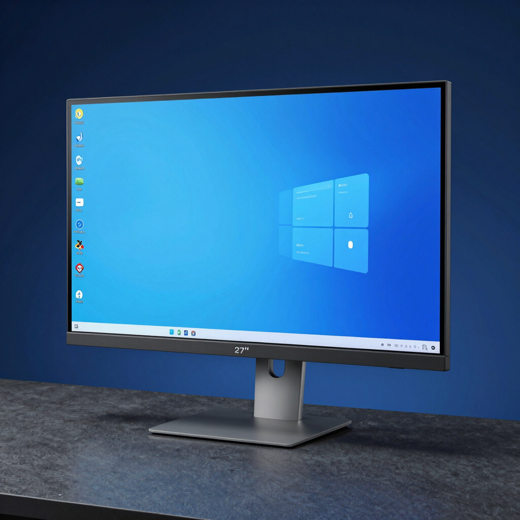 Écran PC Ergonomique 27 Pouces