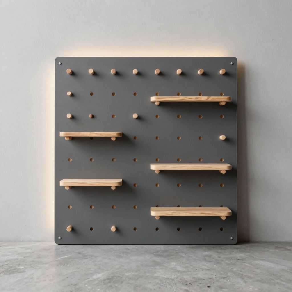 FORMA Modular Wall Pegboard Unit