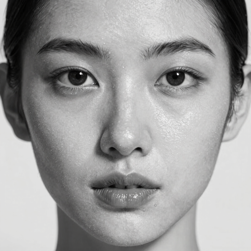 The Stark Minimalist Face
