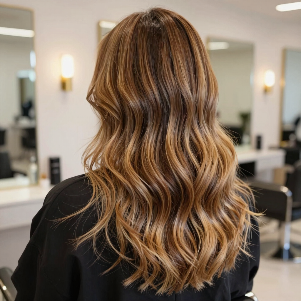 Mechas e Iluminação Aura