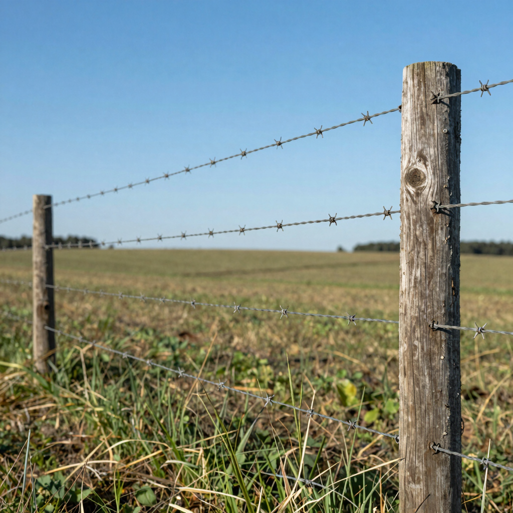 Barbed Wire Fencing Estimate