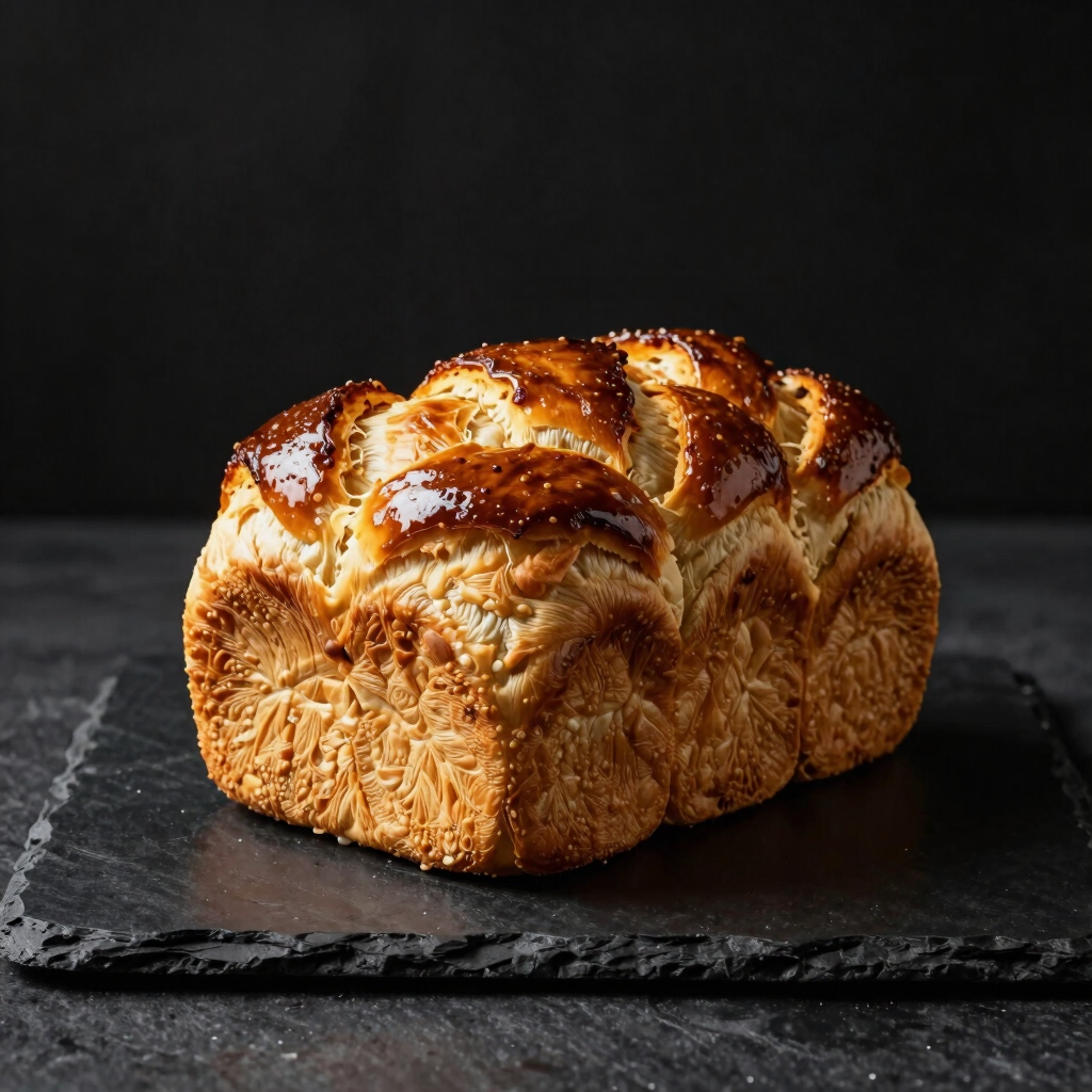 Brioche Esculpido em Manteiga Noir