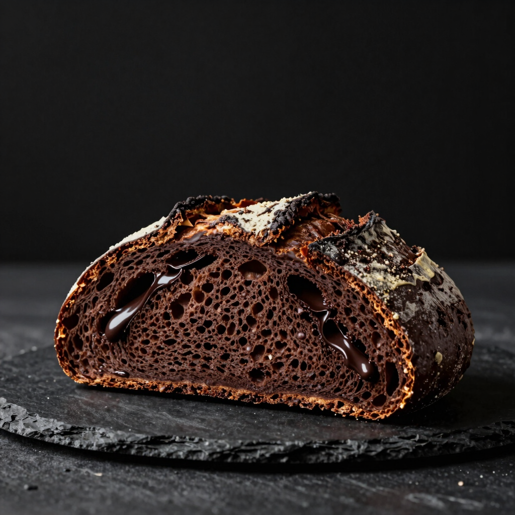 Pão de Cacau Selvagem e Chocolate