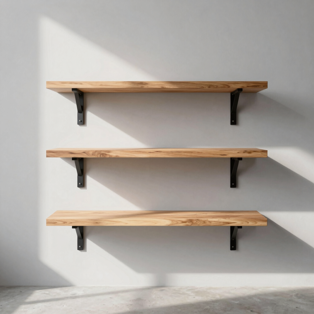 Gridline Wall Mounted Shelf Set