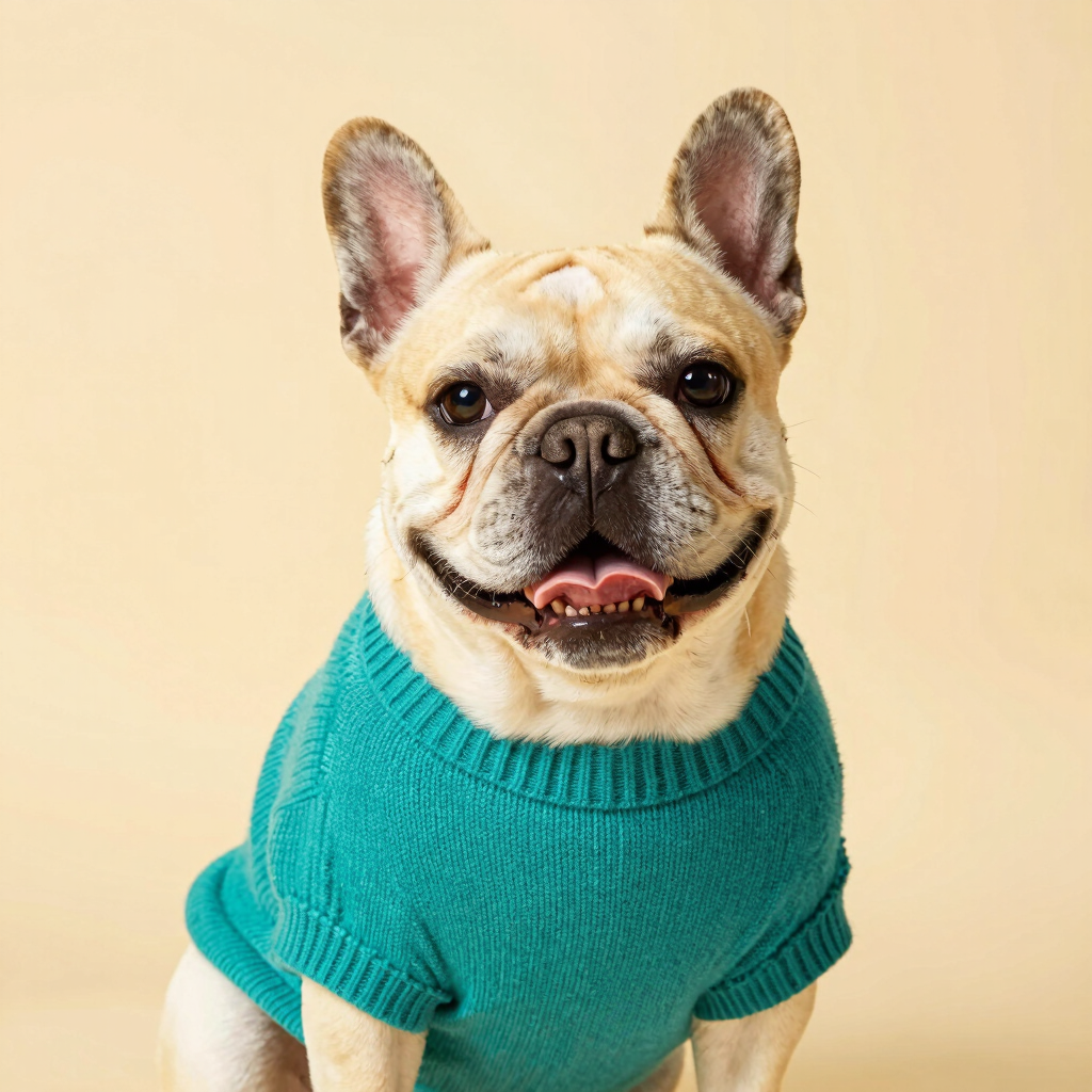 Sudadera "Perrito Alegre" Tejida