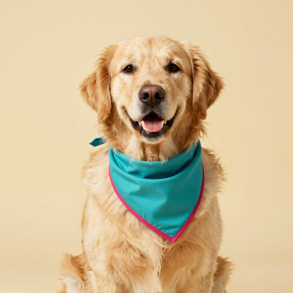 Bandana Reversible "Patitas de Amor"