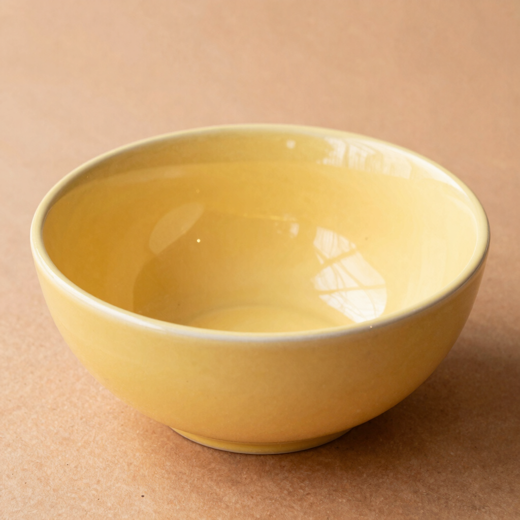 Sunflower Yellow Pasta Bowl