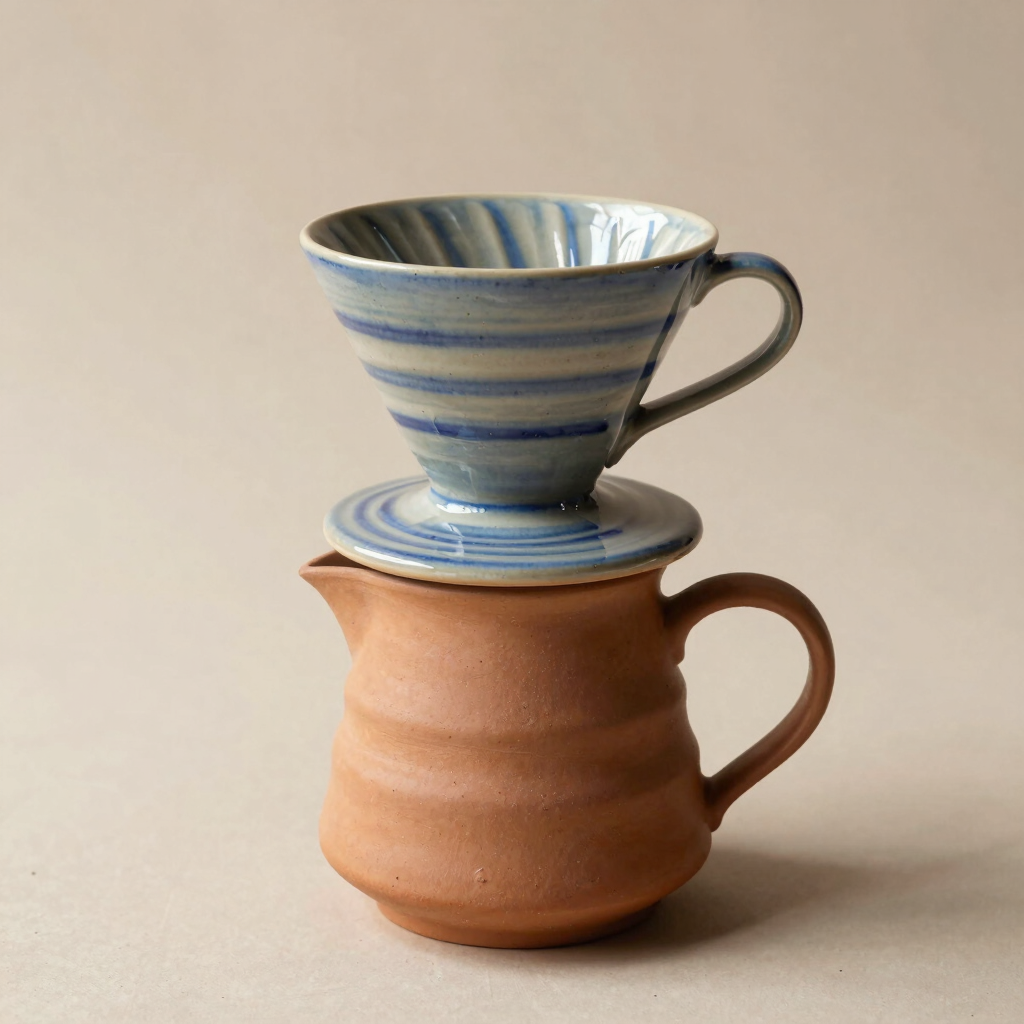 Cobalt & Clay Coffee Dripper