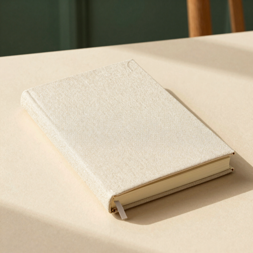 Linen-Bound Daily Journal