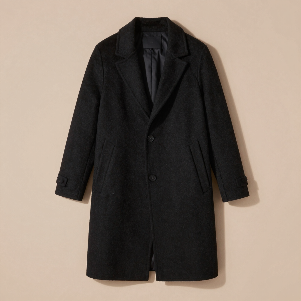 M01 Structured Wool Overcoat