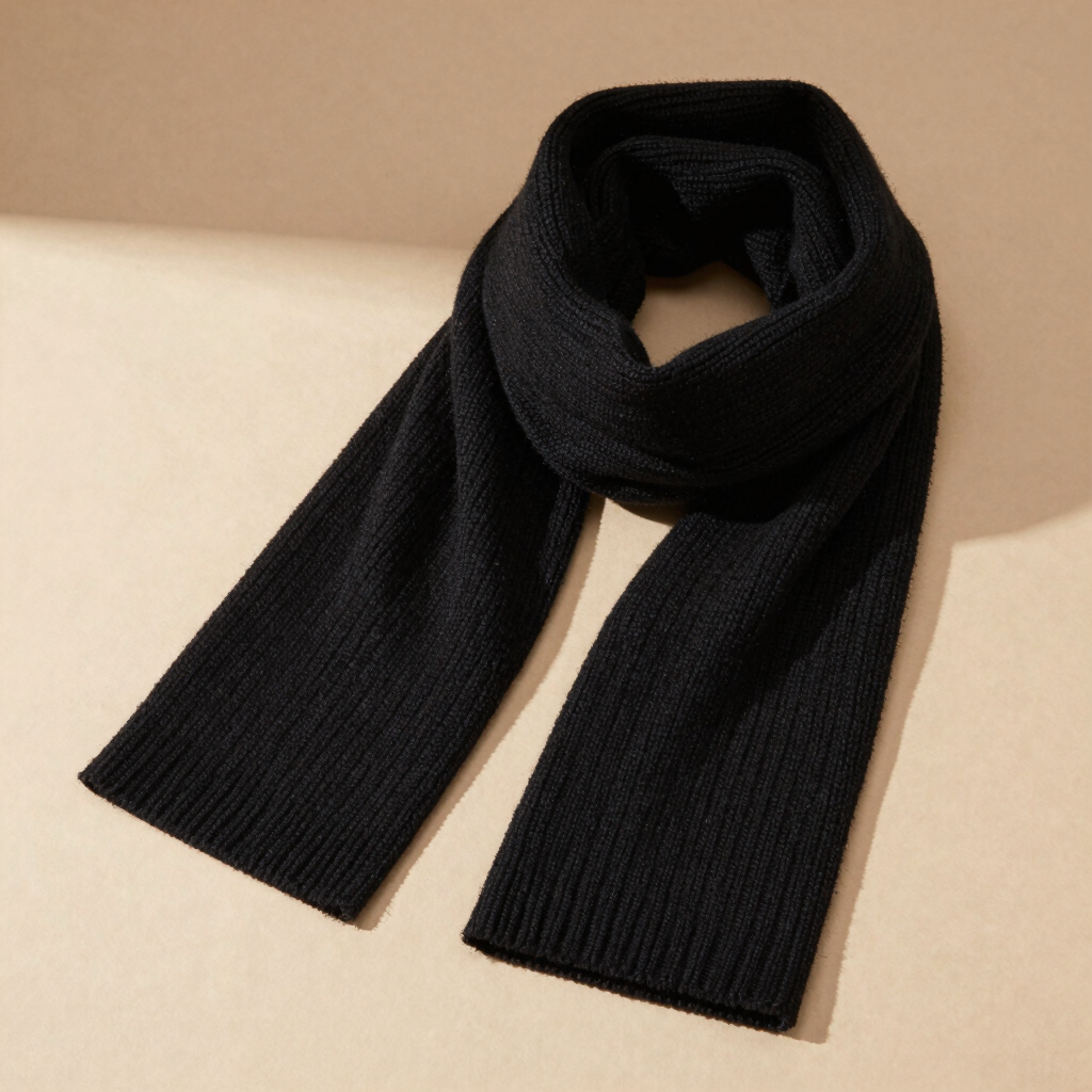 M07 Heavy Rib-Knit Scarf