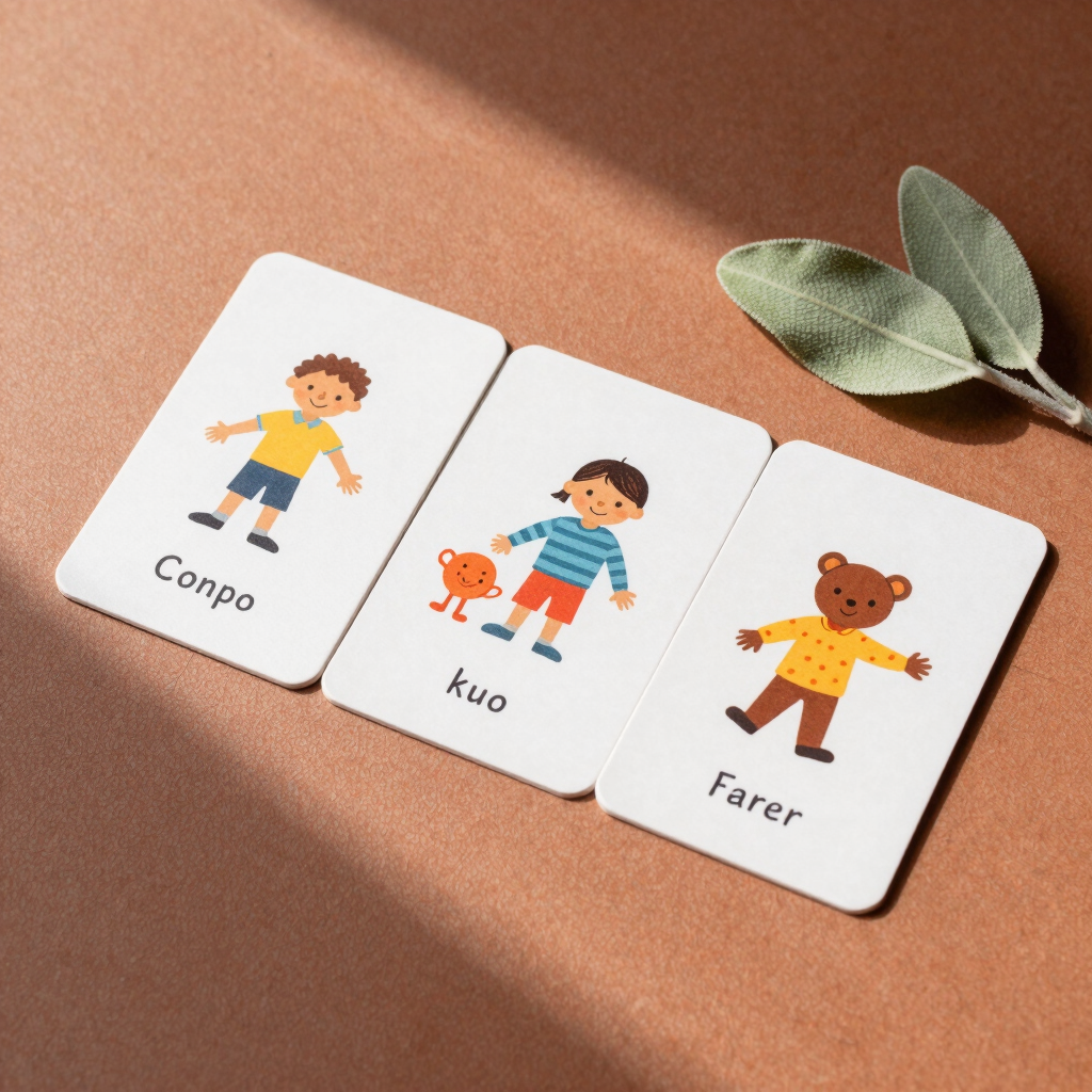 Flashcard Kosakata Bilingual Premium