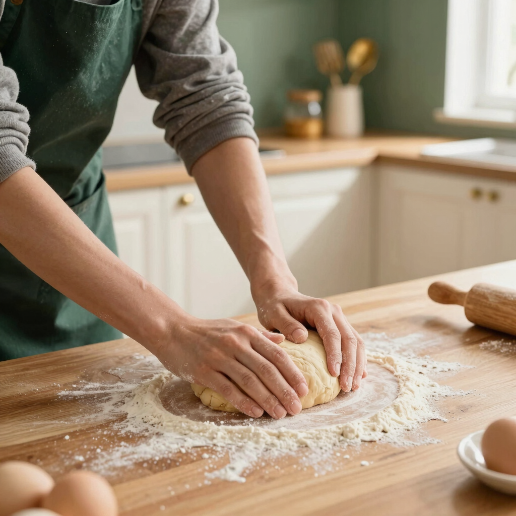 Sensory Baking: Flour & Kneading