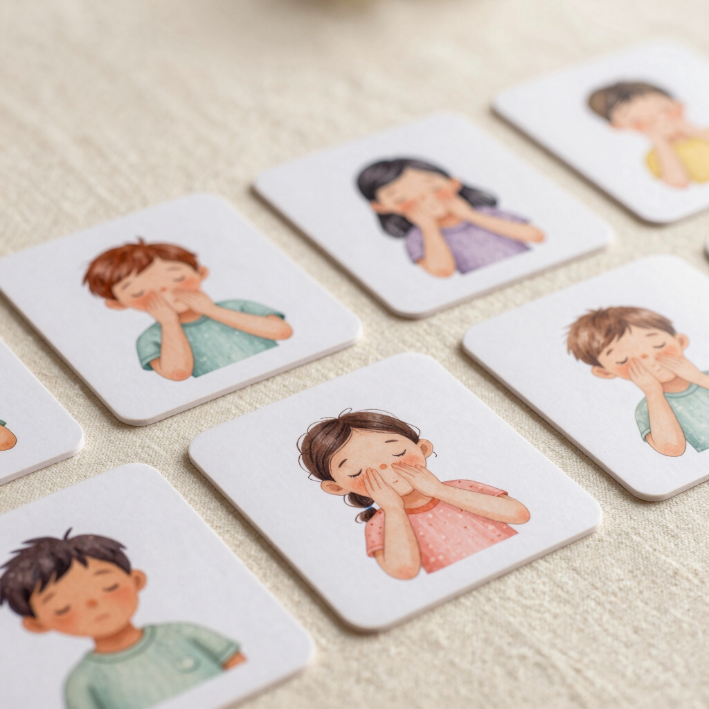 Cartões de Respiração Consciente