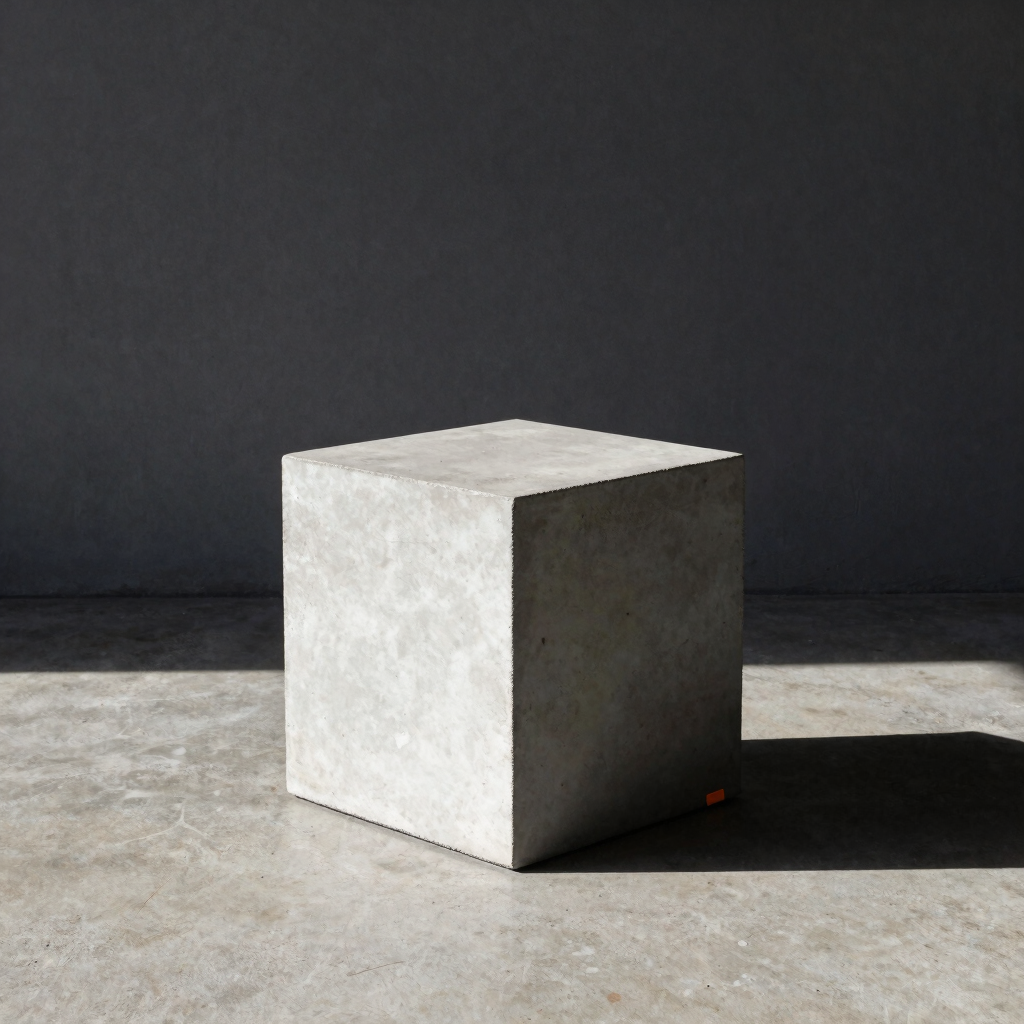 Monolith Concrete Side Table
