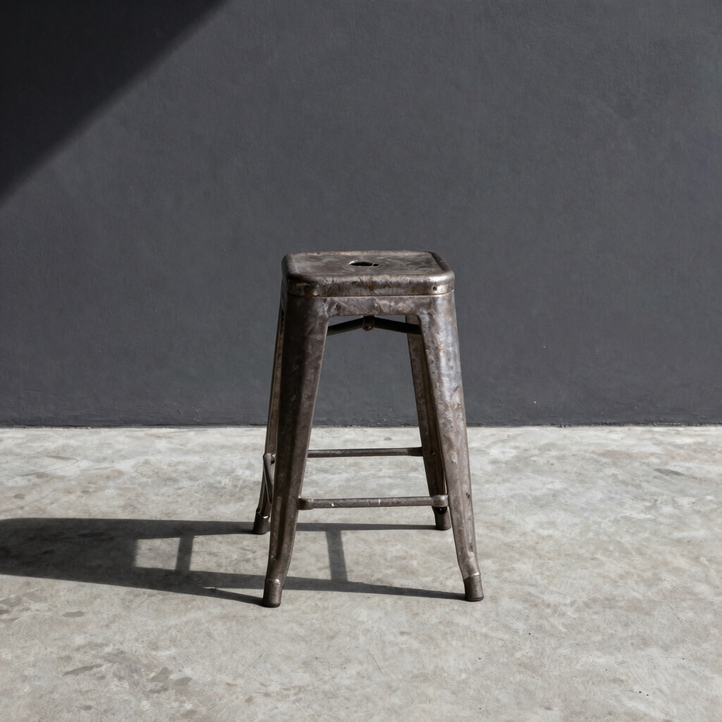 Pylon Cast Iron Stool