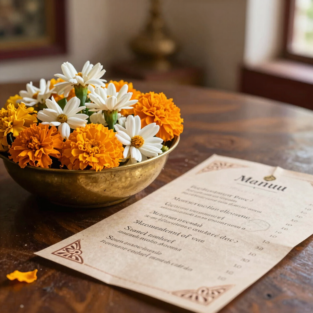 Upanayanam Ceremony Feast Planning