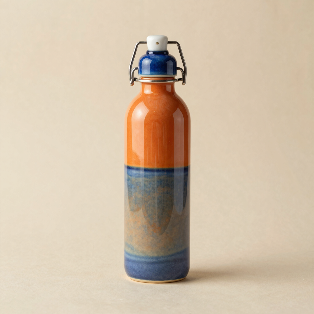 Keramik-Trinkflasche 'Adria'