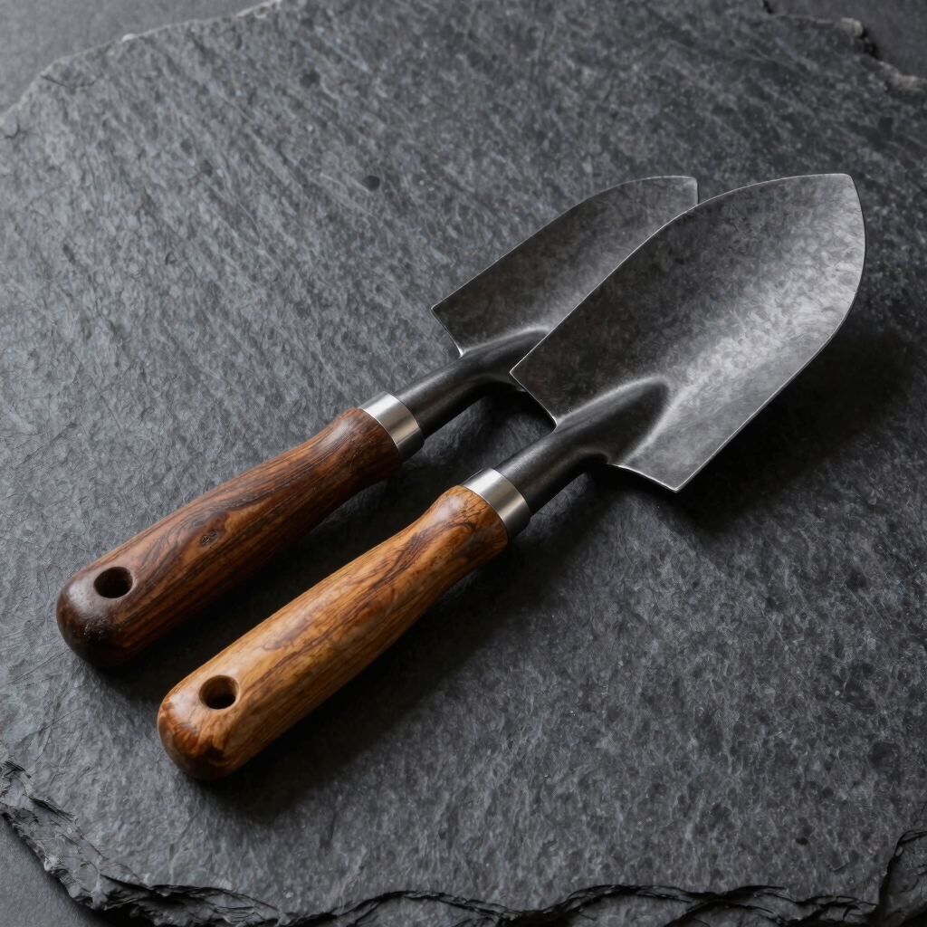 Forged Steel Garden Trowel Set