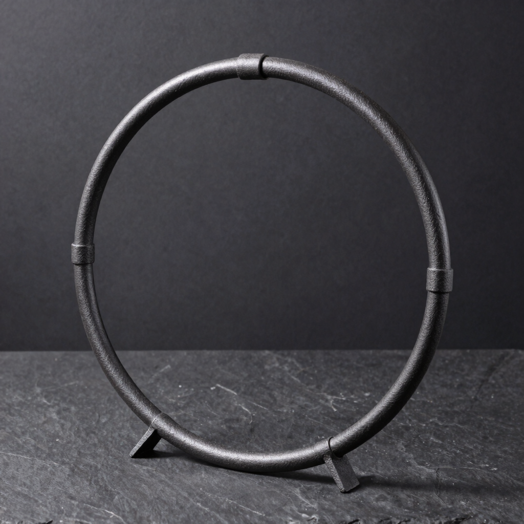 Structured Ironwood Log Hoop