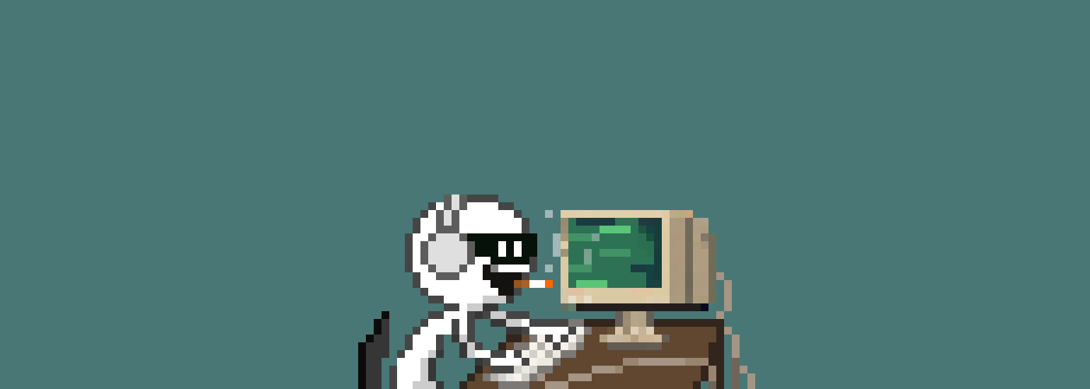 an abstract photo of a curved building with a blue sky in the background