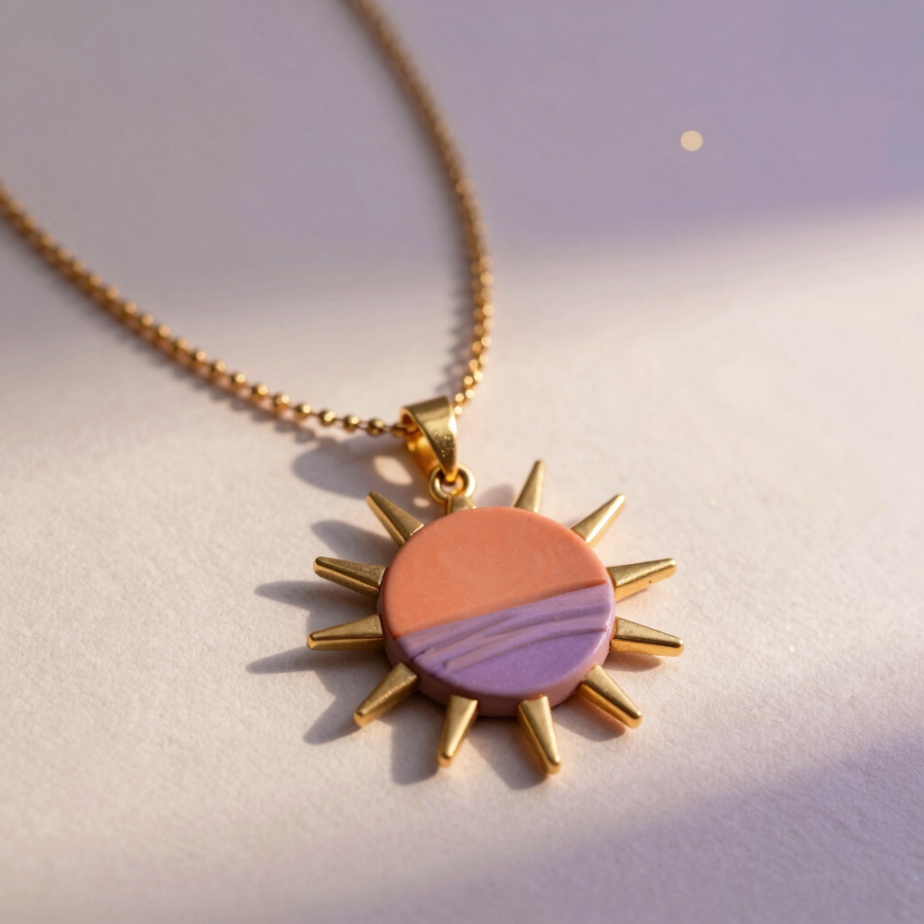 Collar Sol de Atardecer