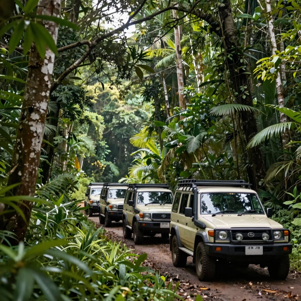 Guided Rainforest Caravan Tour