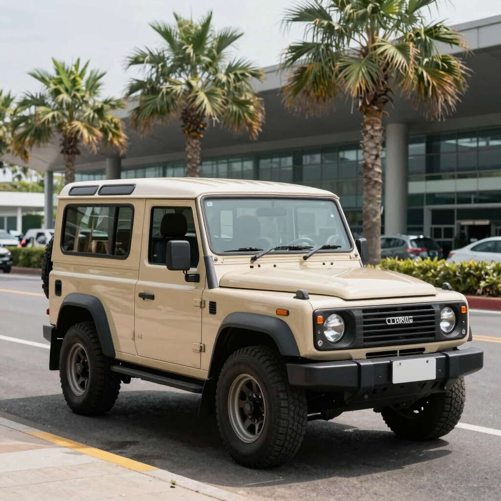 Airport VIP Jeep Handover