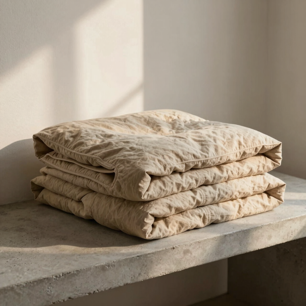 Washed Cotton Bed Quilt
