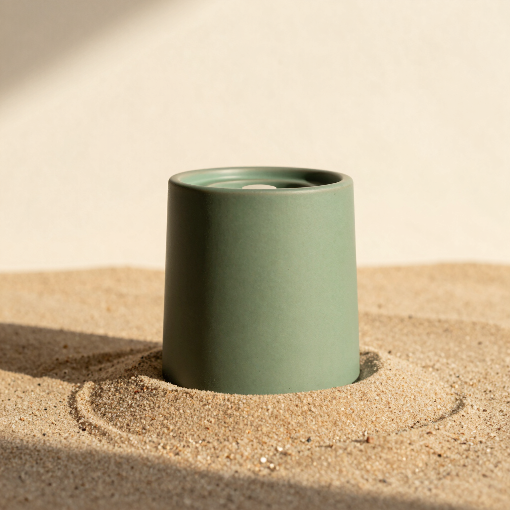 Moss Green Ceramic Air Stone