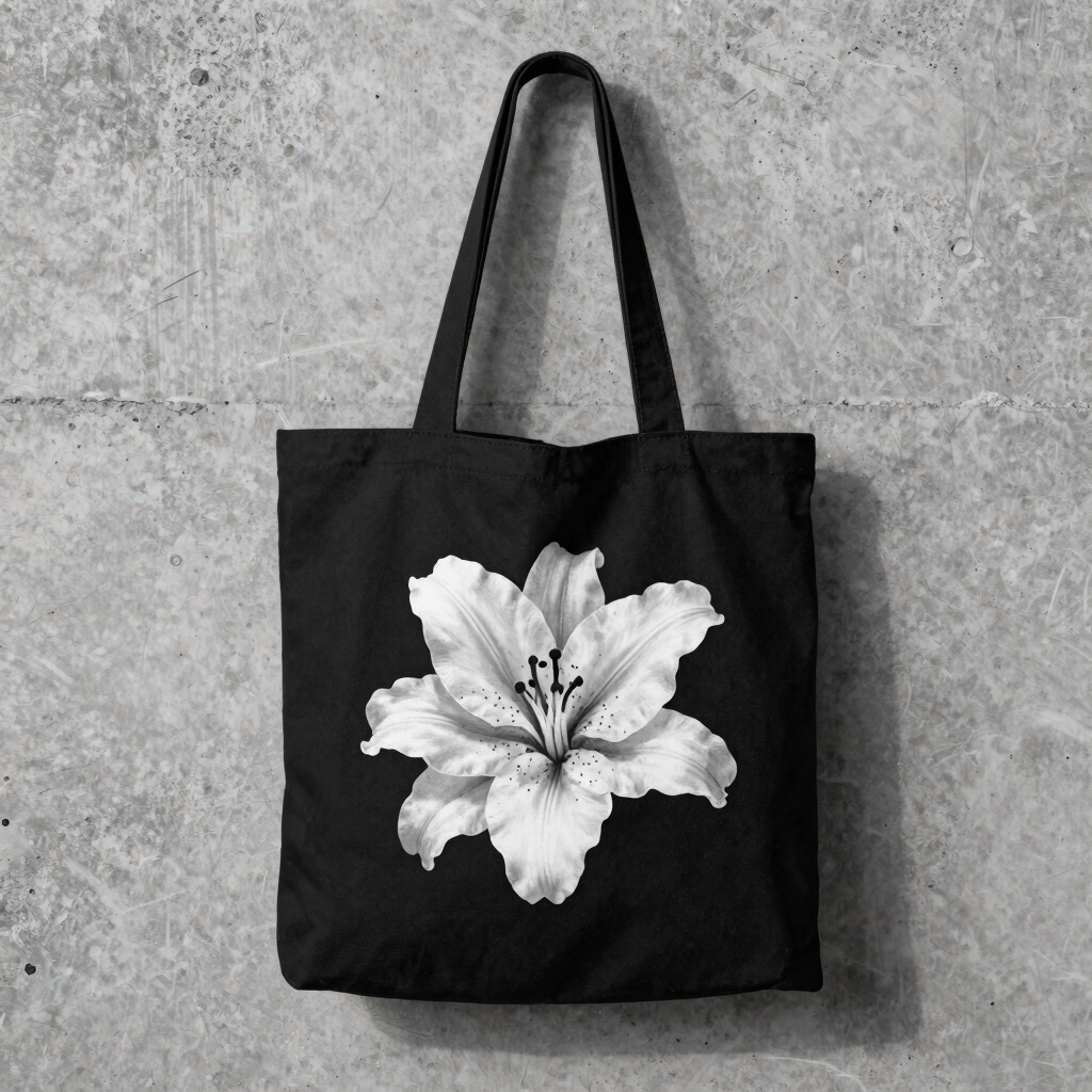 Tactical Lily Canvas Tote