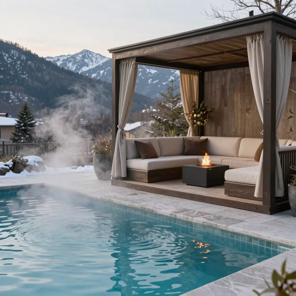Heated Pool Cabana Reservation