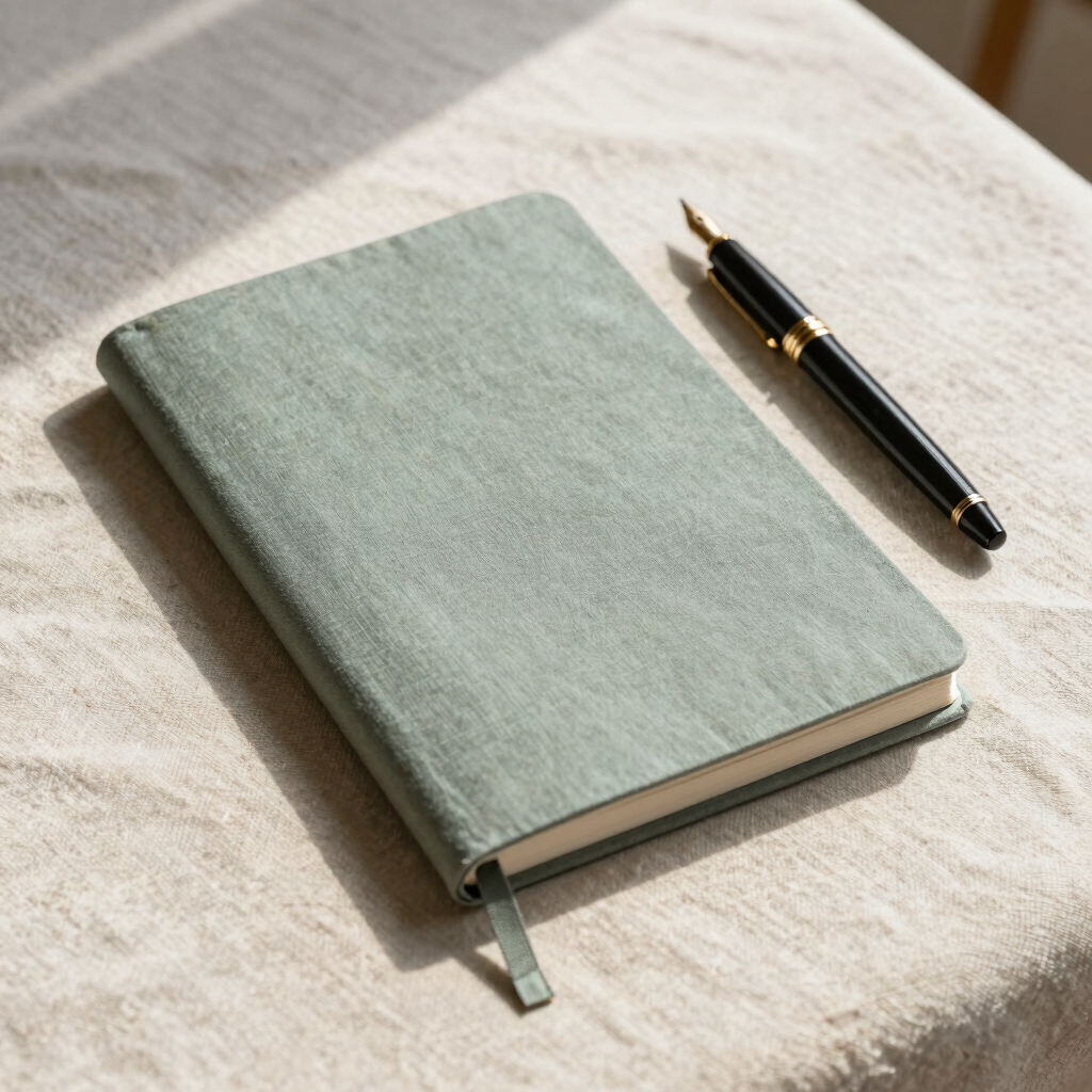 Ethereal Musings Linen Journal